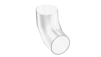 кожух оцинкованный для отвода 90° 60x0,55 мм купить в Владимире