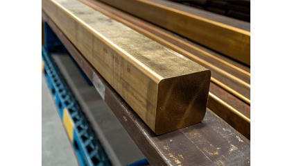 квадрат бронзовый ДКВНТ 9x9 мм БрБ2 купить в Владимире