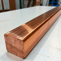 Квадрат медный 150 мм М1б ГОСТ 1535-2016