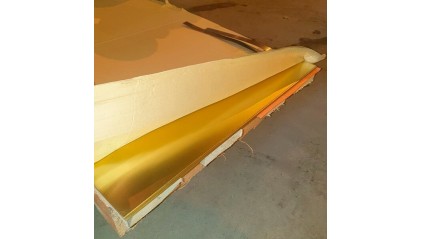 лист латунный ГПРХХ 10x1200x2000 мм Л68 купить в Владимире