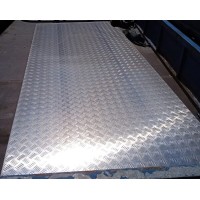 Лист алюминиевый рифленый квинтет 1x1000x3000 мм АМг3 ГОСТ 21631-2023