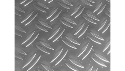 лист алюминиевый рифленый дуэт 1 мм АМц купить в Владимире