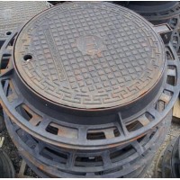 Люк чугунный ГТС легкий круглый Т 750x75 мм СЧ10 ГОСТ 8591-76