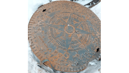 люк чугунный Л (А15) круглый 700 мм СЧ24 купить в Владимире