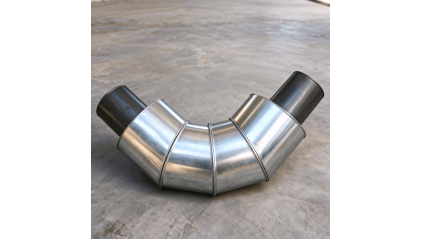 отвод оцинкованный в ППУ изоляции 45° 76х5 мм купить в Владимире