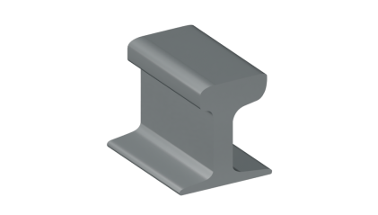 рельсы УР65 стальные усовиковые 3 м Э76Т купить в Владимире