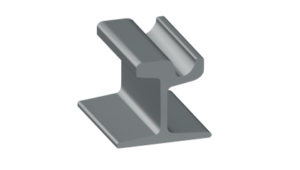 рельсы РТ62 стальные трамвайные 7 м Э76 купить в Владимире