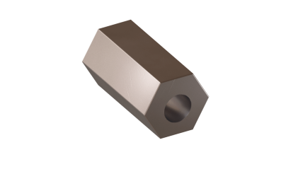 шестигранник буровой пустотелый 25x7,6 мм 55С2 купить в Владимире