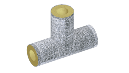 тройник теплоизоляционный минераловатный 1220x38 мм купить в Владимире