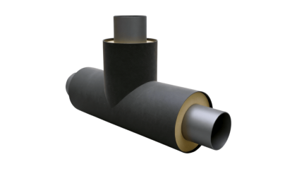 тройник в ППУ-ПЭ изоляции 57х3-45х3 мм купить в Владимире