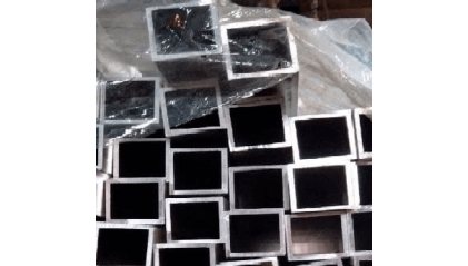 трубу алюминиевую профильную прямоугольную 80x30 2 мм АД0 купить в Владимире