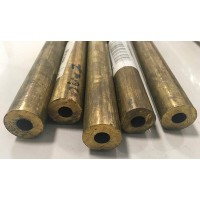 Труба латунная ДКРНМ 9x2 мм Л68 тянутая ГОСТ 494-2014