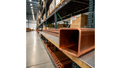 трубу медную профильную квадратную ДКВНТ 76x76x3 мм Cu-DHP купить в Владимире