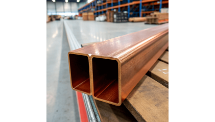 трубу медную профильную прямоугольную ДПРНМ 110x30x3,5 мм М0б купить в Владимире