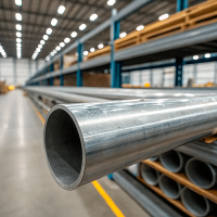 Труба оцинкованная бесшовная г/д 76x13 мм Ст10 ГОСТ 8732-78