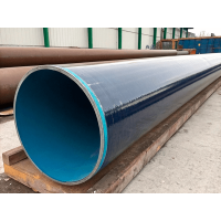 Труба стальная электросварная с внутренним эпоксидным покрытием 920x8 мм 09Г2С ГОСТ 31445-2012