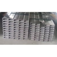 Труба нержавеющая профильная сварная прямоугольная 120x80x6 мм AISI 439 ASTM A554