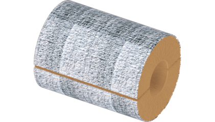 цилиндр теплоизоляционный базальтовый 630x60x1000 мм Г1 Ц 100 купить в Владимире