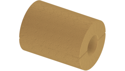 цилиндр теплоизоляционный базальтовый 108x80x1200 мм Г1 Ц 100 купить в Владимире