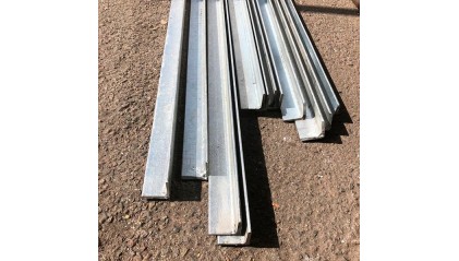 уголок стальной оцинкованный неравнополочный 100x63x8 мм Ст3пс купить в Владимире