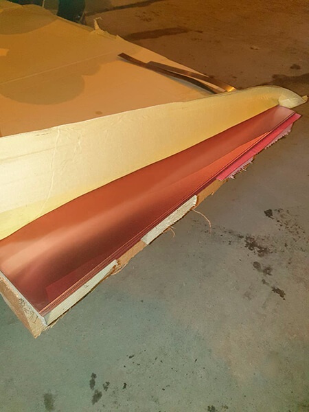 Лист медный ДПРНП 4x600x2000 мм М3 ГОСТ 1173-2006 фото