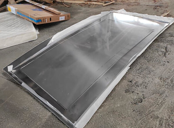 Лист нержавеющий холоднокатаный 0,5x1000x2000 мм AISI 430 DIN 50049-1992 фото