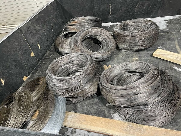 Проволока стальная вязальная 6 мм 08кп ГОСТ 3282-74 фото